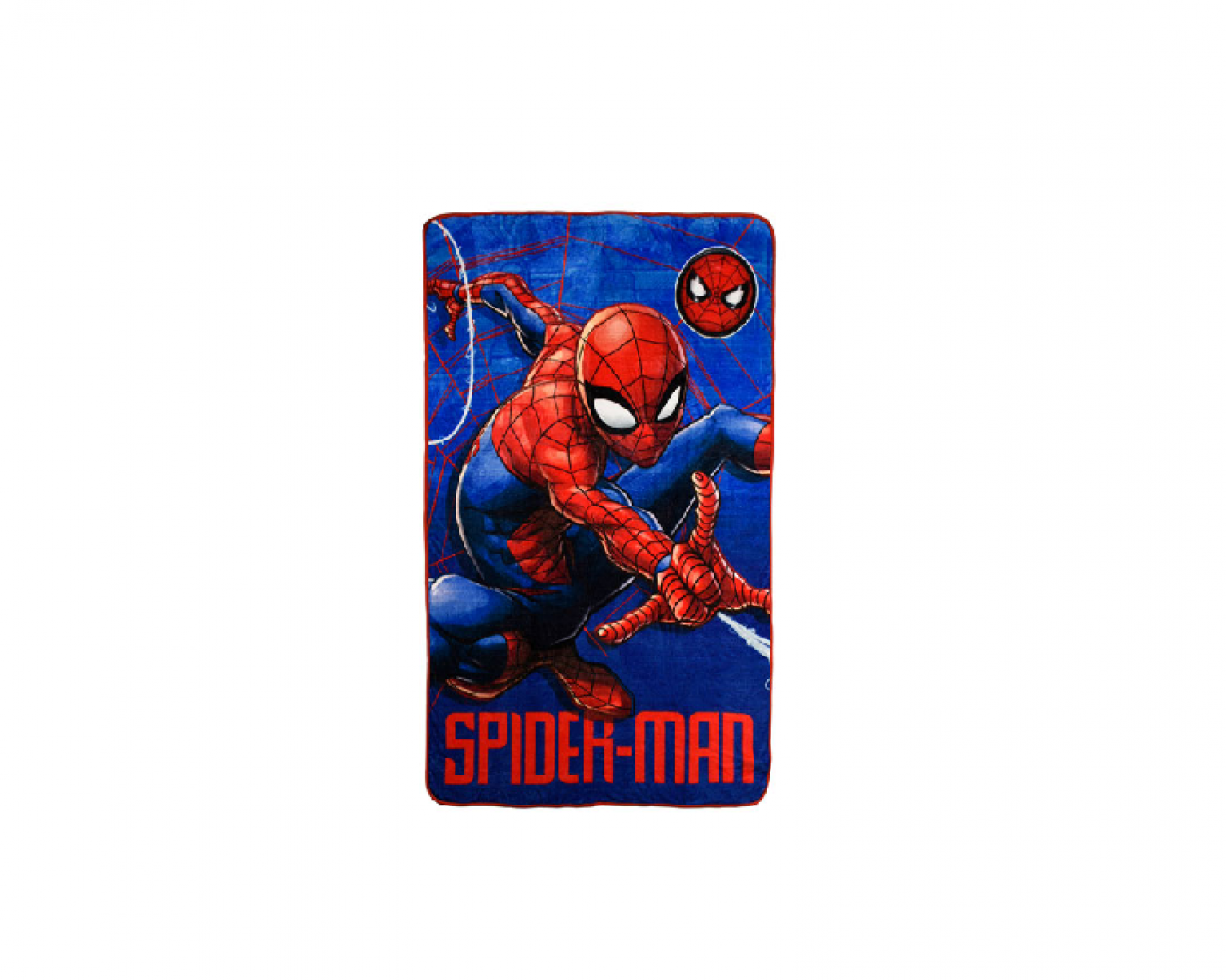 Jeté en polyester moelleux sur le thème de Marvel - 60 x 90 po - Spider-Man