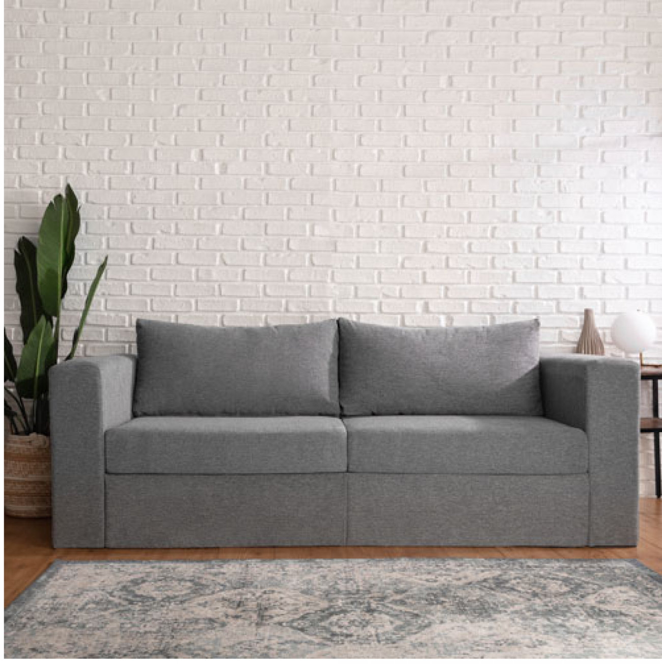 Elephant in a Box Dynamic Fabric Sofa  - Grey