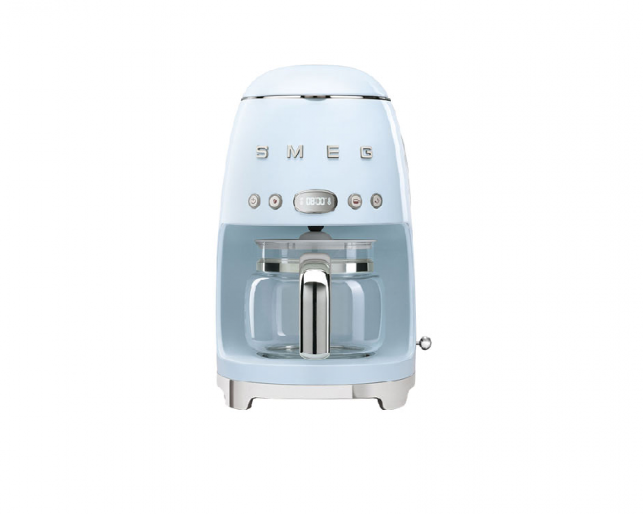 Smeg 50's Style Programmable Drip Coffee Maker - 10-Cup - Blue