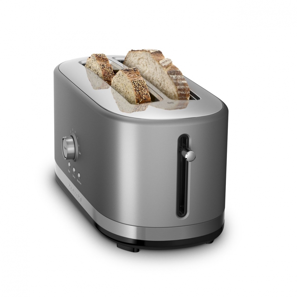 Kitchen Aid Long Slot Toaster - Contour Silver