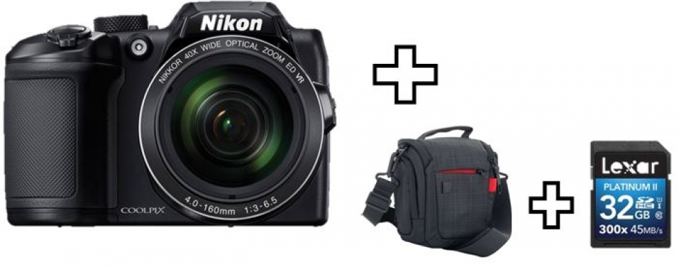 Nikon COOLPIX B500 Digital Camera Bundle