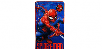 Jeté en polyester moelleux sur le thème de Marvel - 60 x 90 po - Spider-Man
