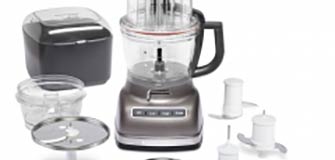 14 Cup Architect Food processor with External Adustable -Cocoa Silver