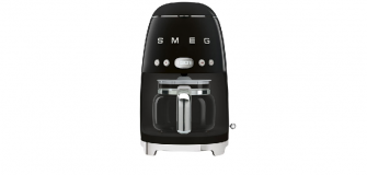 Smeg 50's Style Programmable Drip Coffee Maker - 10-Cup - Black