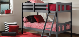 Storkcraft Caribou Kids Bunk Bed - Twin