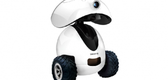 Distributeur de friandises intelligent robotisé iPet de Dogness - Blanc
