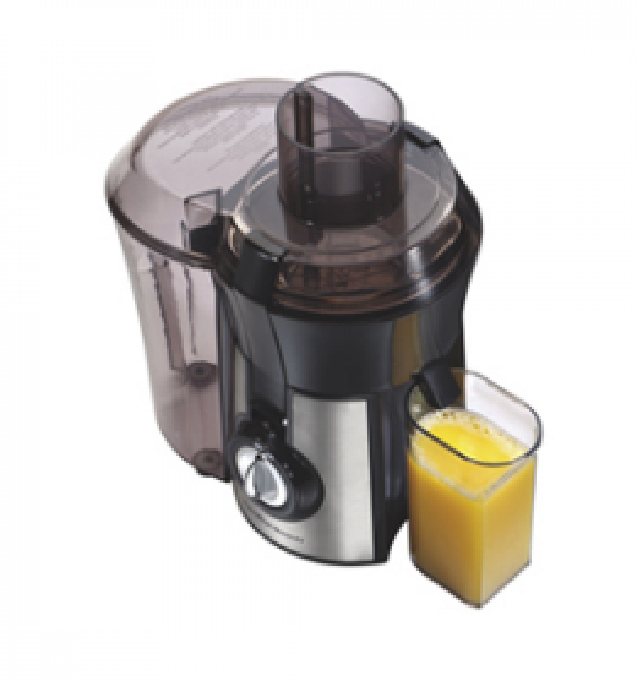 Hamilton Beach Big Mouth Juice Extractor Silver Black Start